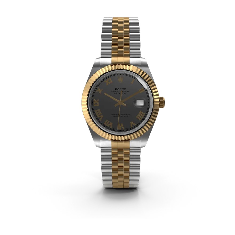 Relógio Automático Dourado